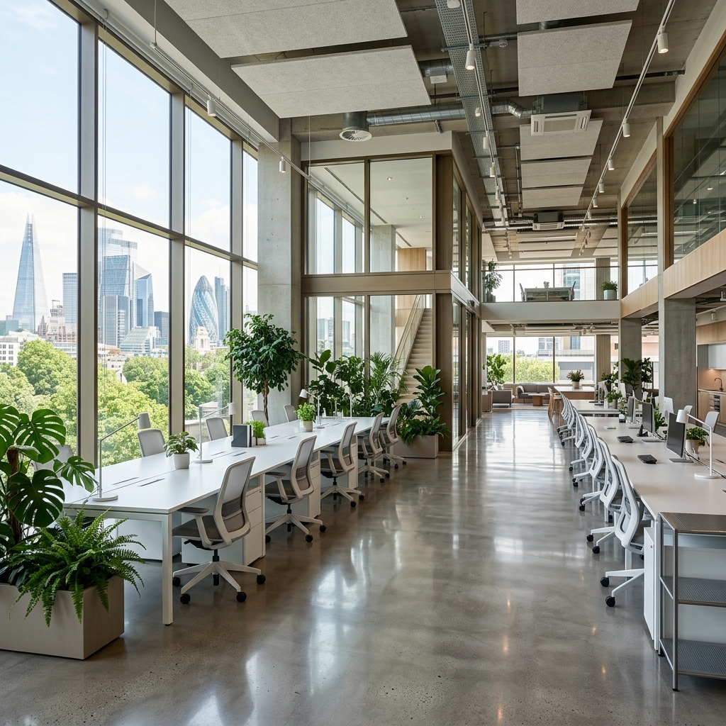 Open-Plan Workspaces