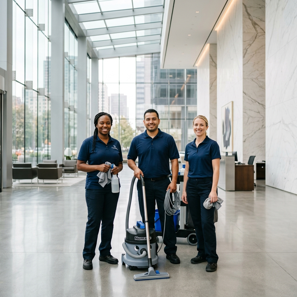 Speckless facility services team